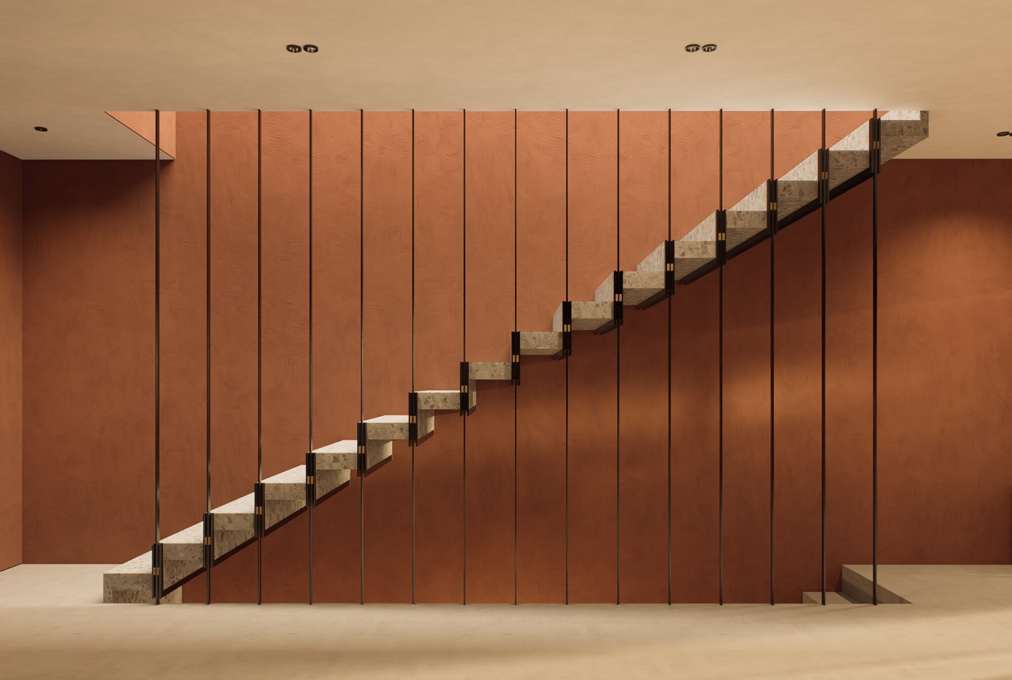 Escalera de la Residencia TYPE B — vista 12