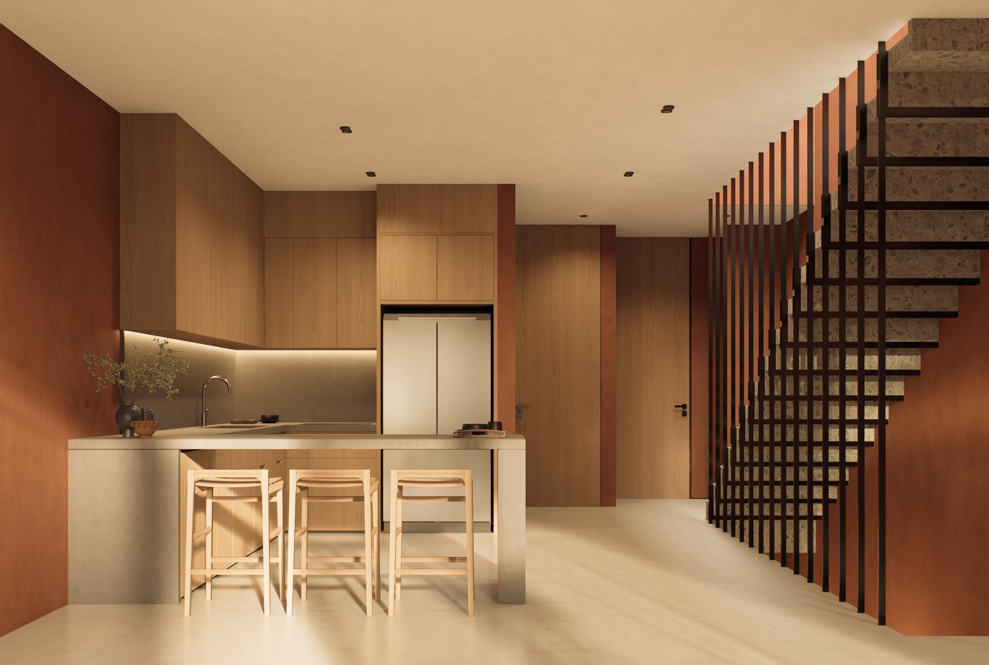 Cocina de la Residencia TYPE B — vista 7