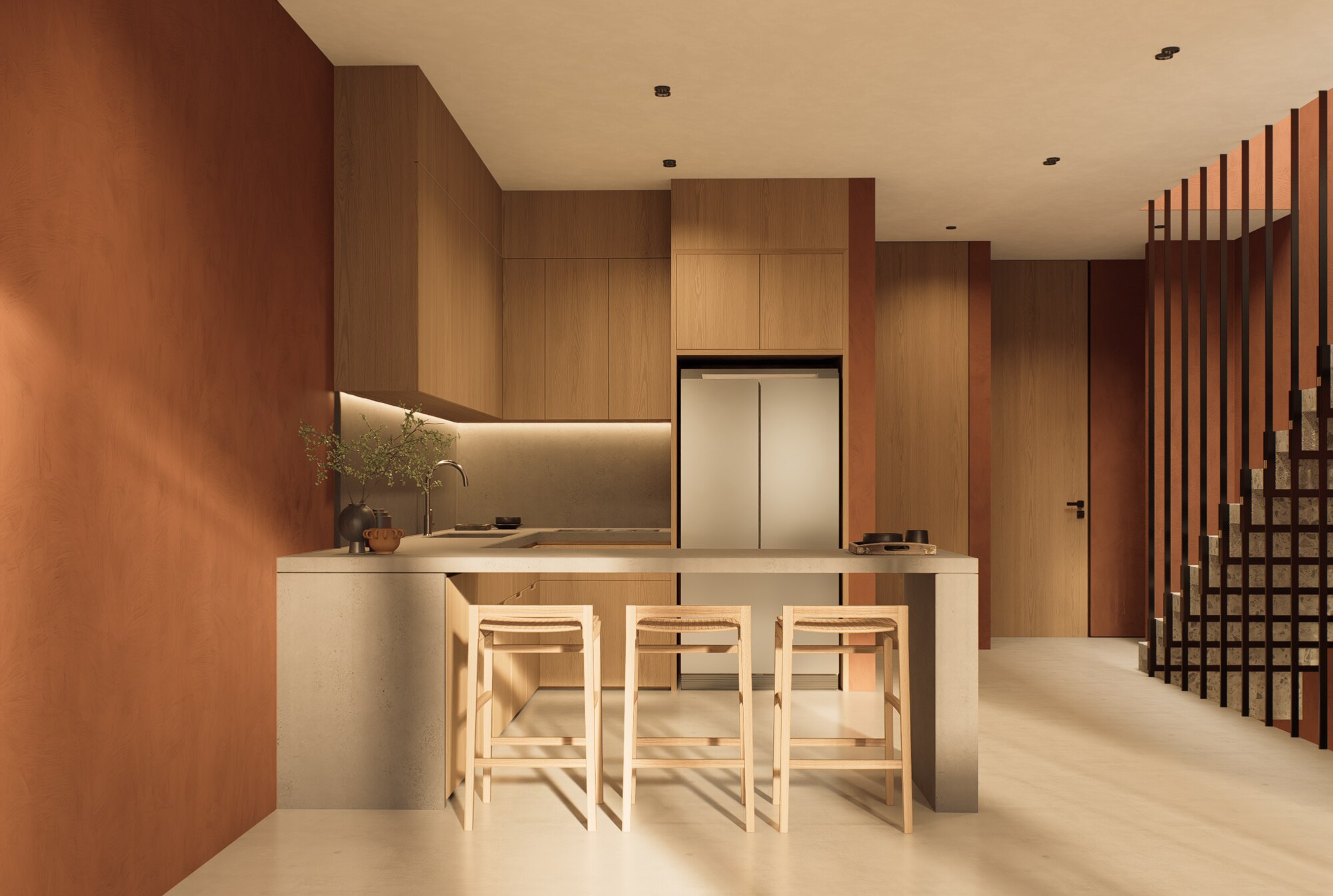 Cocina de la Residencia TYPE B — vista 8